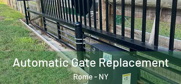 Automatic Gate Replacement Rome - NY