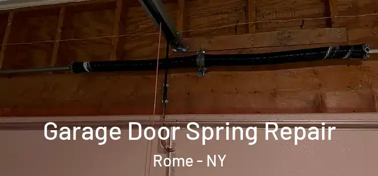  Garage Door Spring Repair Rome - NY