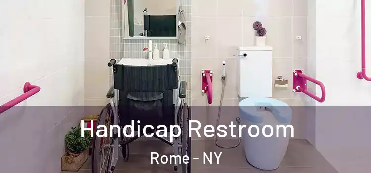 Handicap Restroom Rome - NY