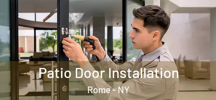 Patio Door Installation Rome - NY