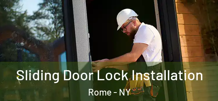 Sliding Door Lock Installation Rome - NY