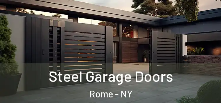  Steel Garage Doors Rome - NY